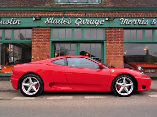 2001 Ferrari 360 Coupe Manual For Sale
