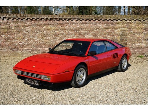 1991 Ferrari Mondial 3.4 T Coupé Only 15.778 kilometres, full ser In vendita
