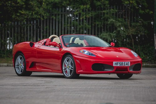 2008 Ferrari F430 Spider F1 For Sale by Auction