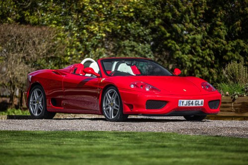 2004 Ferrari 360 Spider - Manual For Sale by Auction