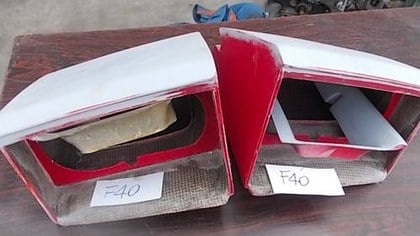 Ferrari F40 headlights housing