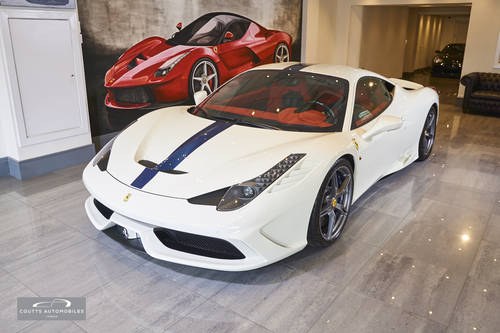 2015 Ferrari 458 4.5 Speciale 2dr £275000  In vendita