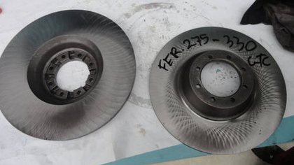 Front brake discs for Ferrari 275 and 330