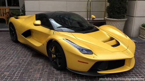 2015 Yellow La Ferrari For Sale