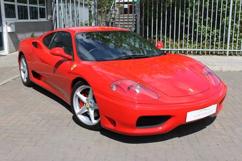 2002 Ferrari 360 Modena F1 - Service & Belts included For Sale