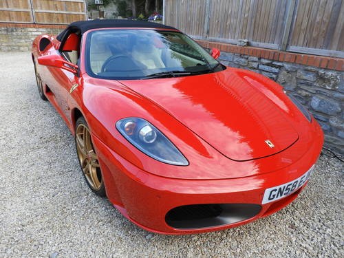 Late 2008,Low mileage,Very high spec,F430 Spider For Sale