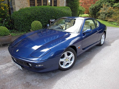 2000 SOLD-ANOTHER REQUIRED Ferrari 456 M GTAutomatic-28,000 miles VENDUTO