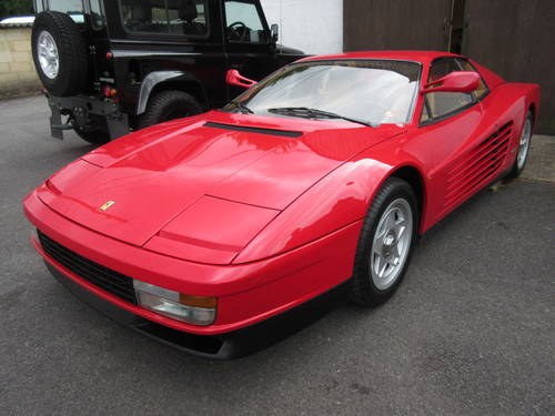 1986 Ferrari Testarossa-Left hand drive 5,800 miles For Sale