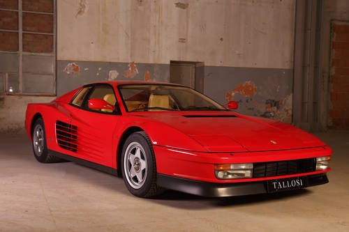 1988 Ferrari Testarossa Monodado Luggage Set Full History In vendita