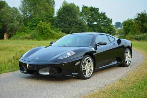 2007 Ferrari F430 F1 21,000km LHD; Nero Daytona tan carbon seats For Sale