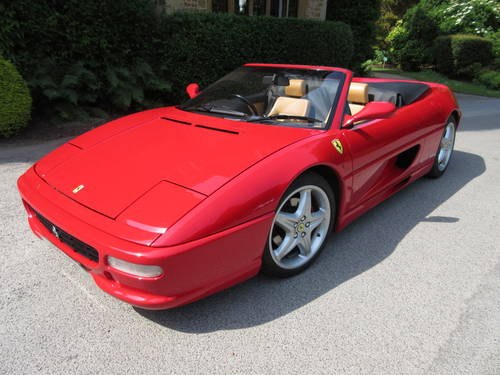 1998 SOLD-Another required.Ferrari 355 Spider manual-22,020 miles SOLD