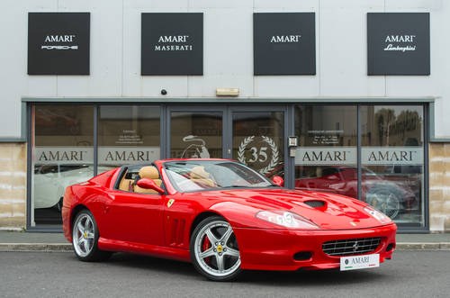 2005 55 Ferrari 575M Superamerica Convertible SOLD