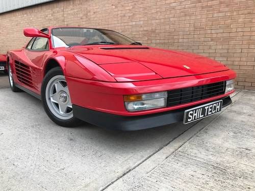 1985 Ferrari Testarossa UK RHD! Single High Mirror! Only 11k Mls! For Sale