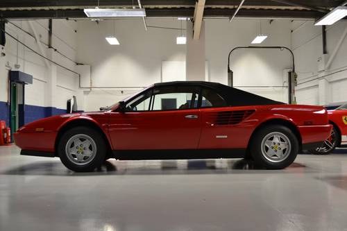 1986 Ferrari Mondial 3.2 Cabriolet ONLY 43 MILES FROM NEW!  For Sale