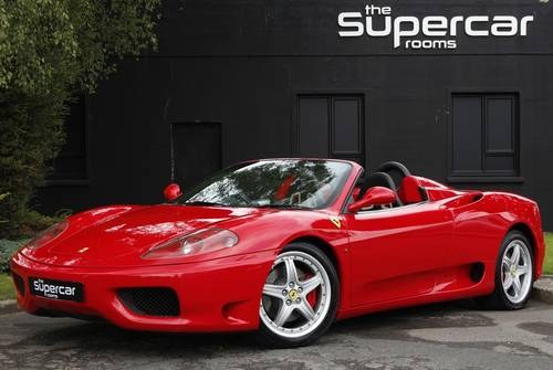 2001 Ferrari 360 Spider - DEPOSIT TAKEN SIMILAR REQUIRED For Sale