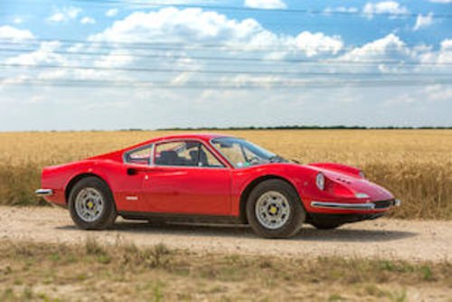 Ex René Arnoux, 1971 Ferrari Dino 246 GT Berlinetta Zu verkaufen durch Auktion