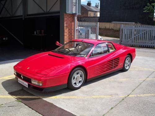 1986 RHD Ferrari Testarossa Monospecchio / Monodado In vendita