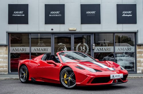 2017 66 Ferrari 458 Aperta VERKAUFT