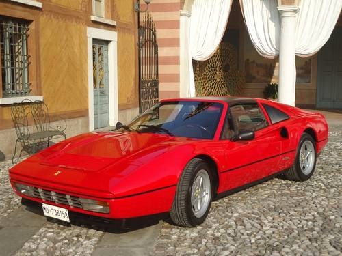 1987 Ferrari 328 GTS certificated "Ferrari Classiche" For Sale