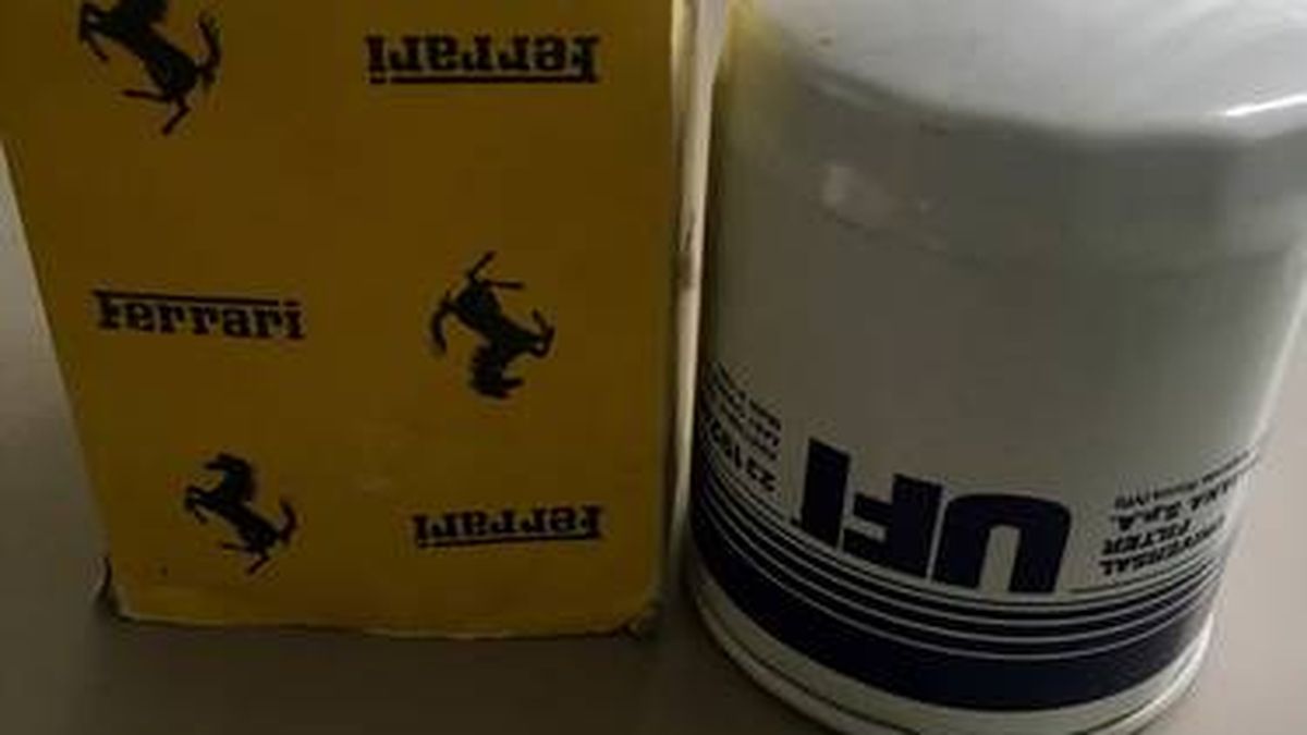 Ferrari Testarossa Original UFI Oil Filter CODE 124228 For Sale | Car ...