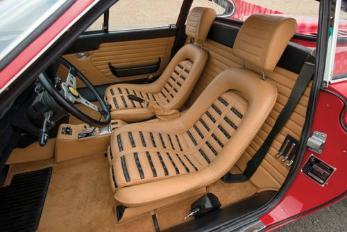 Ferrari 246 Complete Tan Leather Interior Restoration Trim  In vendita