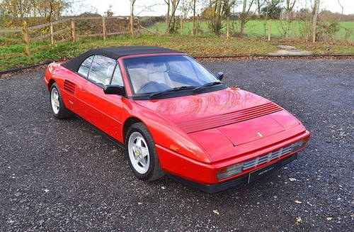1990 Ferrari Mondial 3.4t Cabriolet RHD In vendita