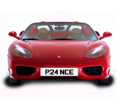 Perfect FERRARI registration for a PRANCING HORSE For Sale