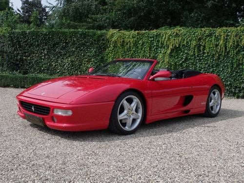1996 Ferrari F355 Spider Manual gearbox, 21.309 km, 2 owners! For Sale