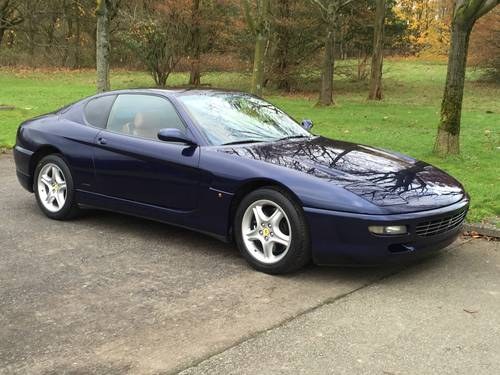 1996 Ferrari 456 GTA LHD 24000 miles only from new In vendita