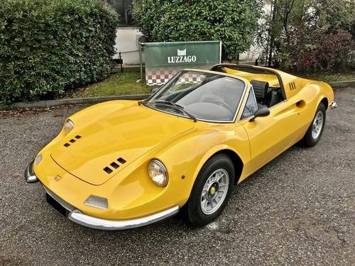 1972 Ferrari - Dino 246 GTS FIRST ITALIAN REGISTRATION VENDUTO