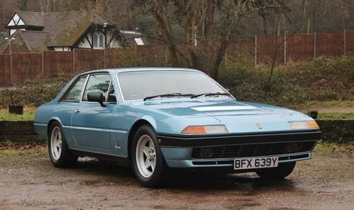 1982 Ferrari 400 GTi Manual For Sale by Auction