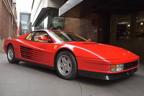 1990 Ferrari Testarossa Coupe 2dr Man 5sp 4.9i [IMP] For Sale
