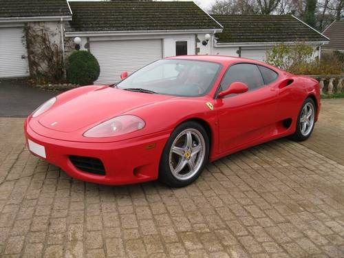2004 Ferrari 360 3.6 Coupe Modena F1 LHD  For Sale