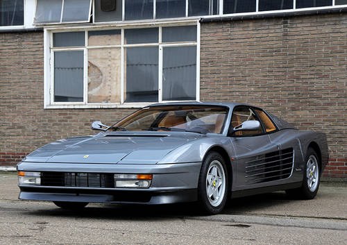 1991 Ferrari Testarossa full service Grigio metal. perfect car For Sale