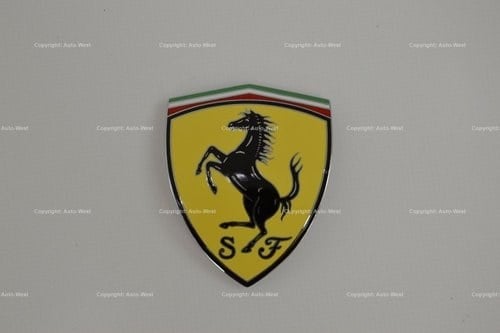 Ferrari F430 F136E Scudetti front wing shield bagde emblem For Sale