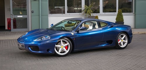 2002 Ferrari 360 Modena Manual For Sale