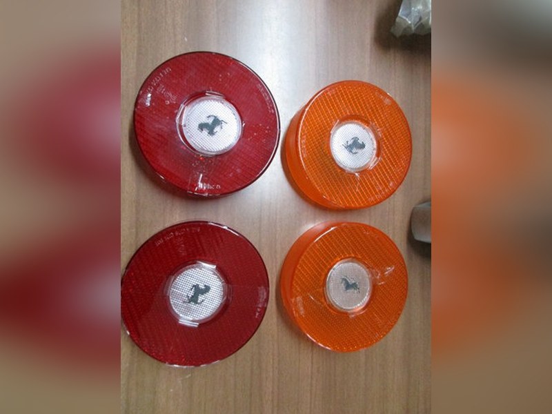 Taillight lenses for Ferrari 512 BB/BBi