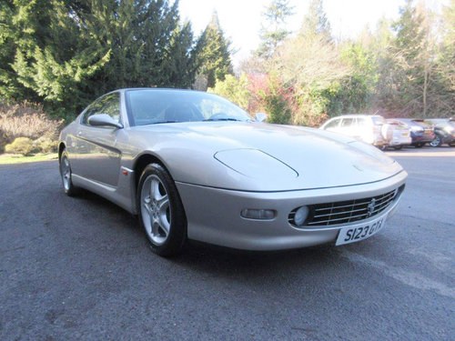 1998 Ferrari 456GTM – No Reserve: 24 Apr 2018 For Sale by Auction