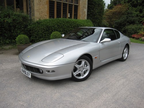 2001 SOLD-ANOTHER REQUIRED Ferrari 456 M GT Six-speed manual For Sale