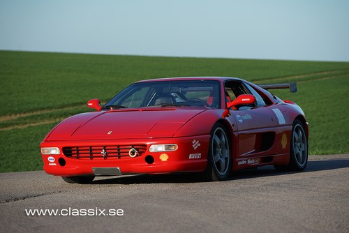 1996 Ferrari F355 Challenge. 1 of 108 cars built. Street license VENDU