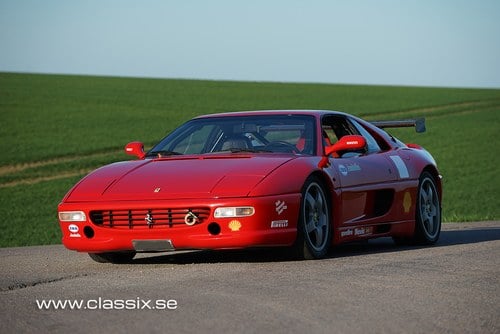 1996 Ferrari F355 Challenge. 1 of 108 cars built. Street license VENDUTO