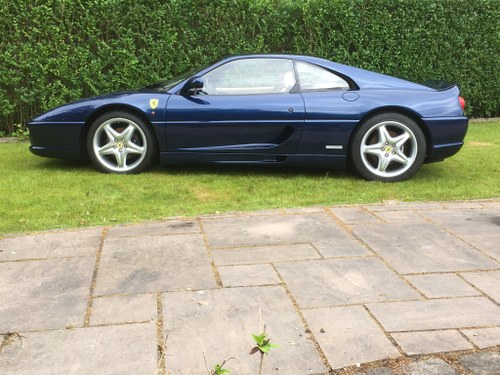 1999 355F1 Coupe. TDF Blue/Cream Leather. For Sale