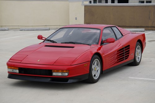 1988 Ferrari Testarossa - Red(~)Black  22k  miles $139.5k For Sale