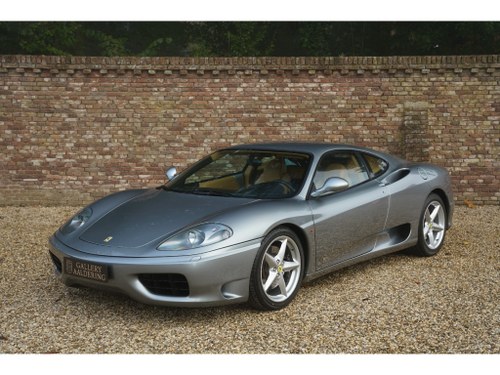 2003 Ferrari 360 3.6 V8 Modena F1 One owner car, low kilometres, In vendita