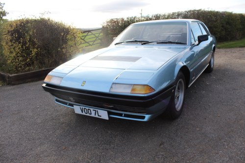 1978 Ferrari 400 Carburettor Model Chassis number 24415 Till salu