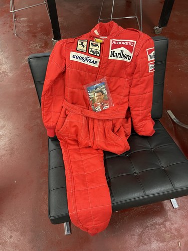 1985 Michele Alboreto race suite In vendita