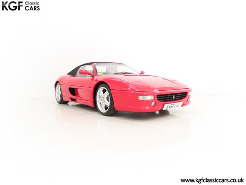 1999 A Stunning Ferrari 355 F1 Spider with 15,020 Miles SOLD