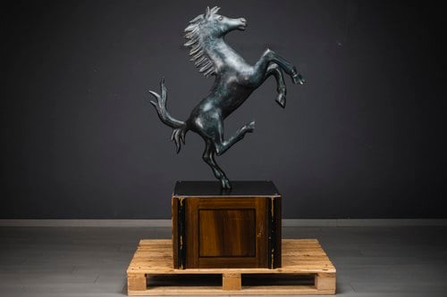 1960 Ferrari Bronze Prancing Horse For Sale