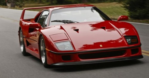 1989 Ferrari F40 Classiche low kilometers In vendita