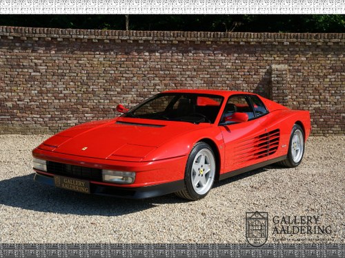1991 Ferrari Testarossa only 51000 kms, full (service) history In vendita
